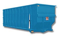 Open roll-off container